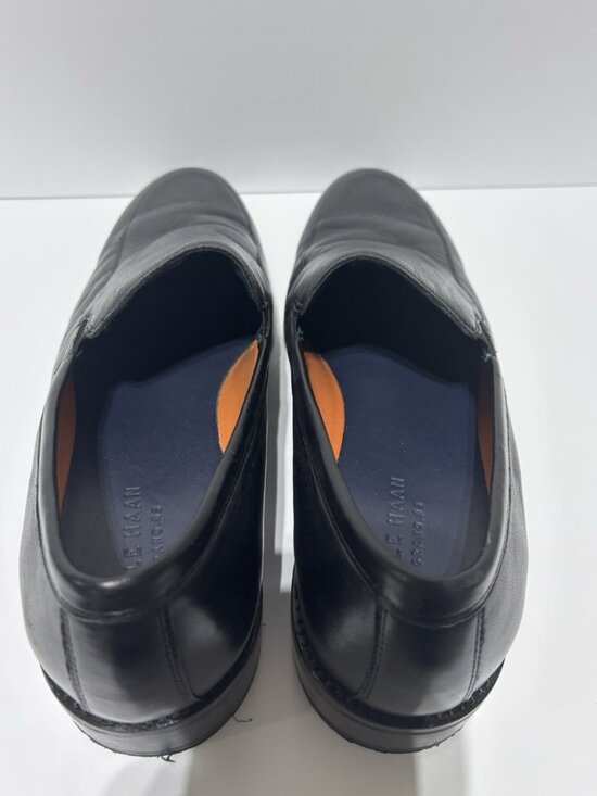 Cole Haan Men’s Lenox Hill Venetian Black Leather Loafers, Size 11.5 W